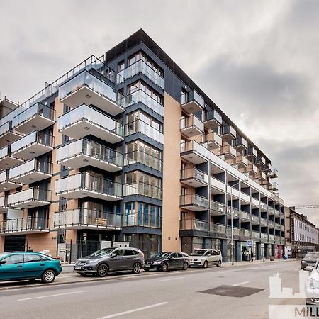 Apartamento Millennium Manufaktura Blue Varsovia Exterior foto